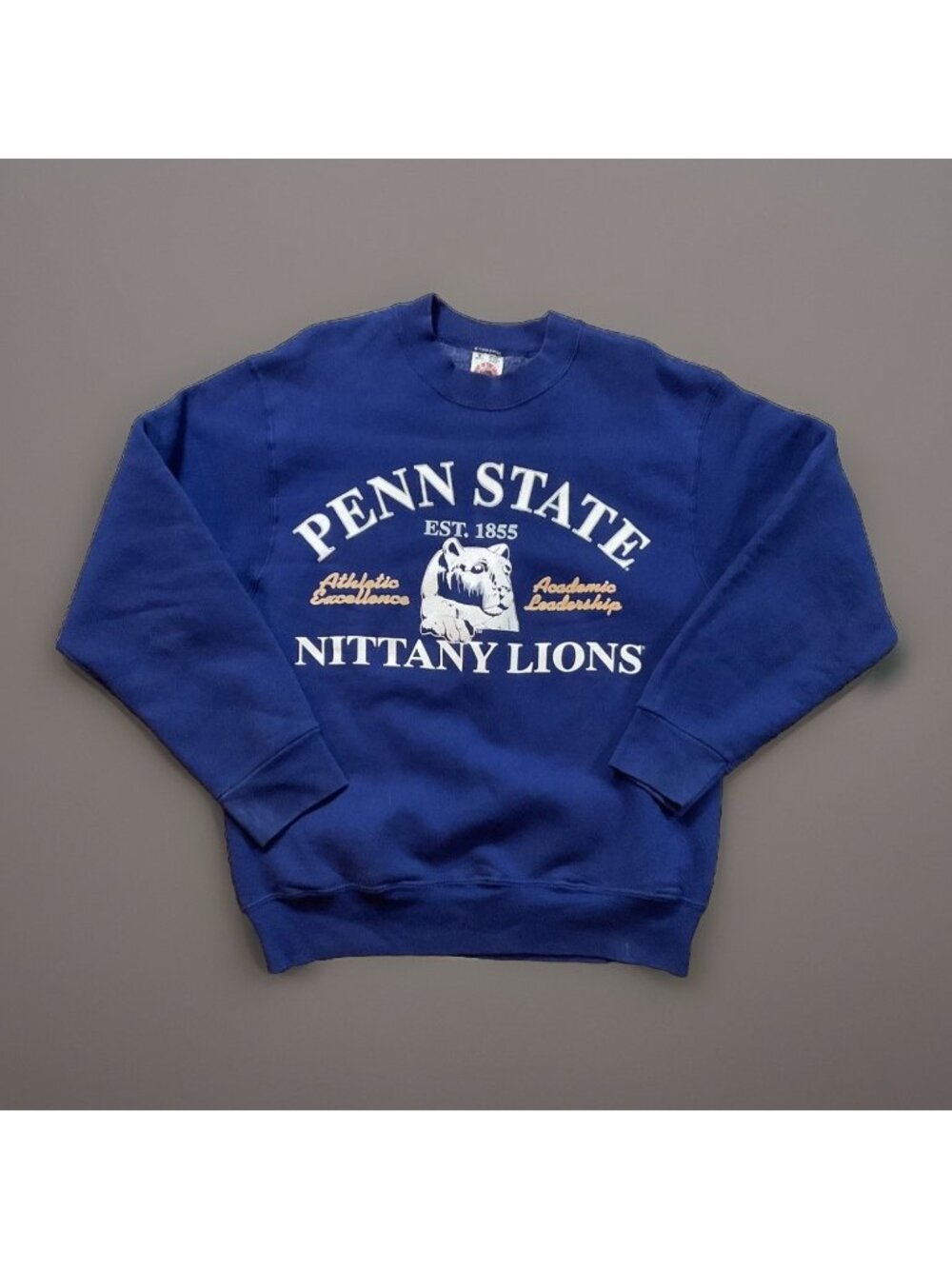 Vintage Penn State Nittany Lions Crewneck Medium 1990s USA Academics Football